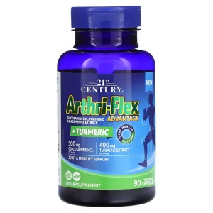 Arthri-Flex Advantage +Turmeric 90 веге капсули | 21st Century