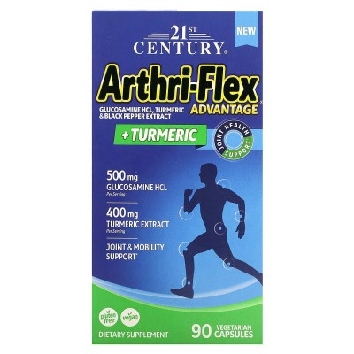 Arthri-Flex Advantage +Turmeric 90 капсули | 21st Century