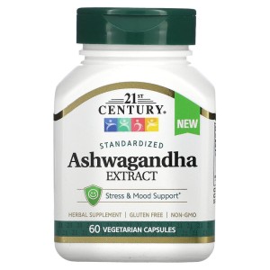 Ashwagandha Extract 60 веге капсули | 21st Century