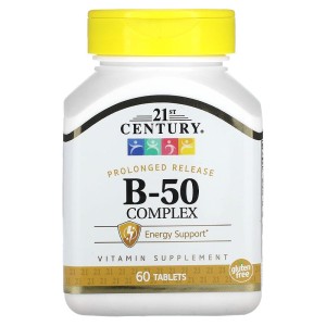 B-50 Complex Prolonged Release 60 таблетки | 21st Century
