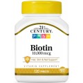 Biotin 10,000 мкг 120 таблетки | 21st Century