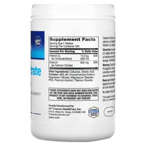Calcium Citrate Maximum + Vitamin D3 400 таблетки | 21st Century