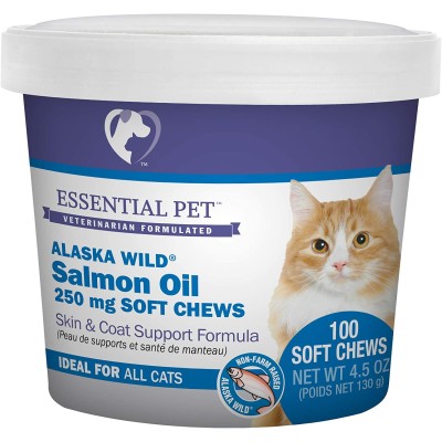 Cat Alaska Wild Salmon Oil 100 дъвчащи дражета | Essential Pet Cat Alaska Wild Salmon Oil 100 дъвчащи дражета | Essential PetВкусен и предпочитан от Вашата котка
Стимулира имунната ѝ система
Богат на омега-3 мастни киселини
Грижи се за здрави Cat Alaska Wild Salmon Oil 100 дъвчащи дражета | Essential Pet Вкусен и предпочитан от Вашата котка Стимулира имунната ѝ система Богат на омега-3 мастни киселини Грижи се за здравината на костите и кожата Cat Alaska Wild Salmon Oil 100 дъвчащи дражета | E