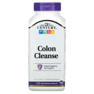 Colon Cleanse (Прочистване на дебелото черво) 120 капсули | 21st Century