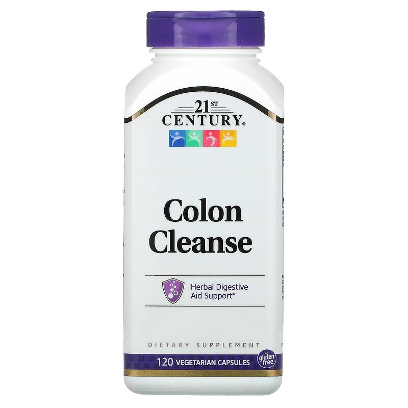 Colon Cleanse (Прочистване на дебелото черво) 120 капсули | 21st Century