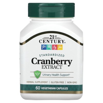 Cranberry Extract 60 веге капсули | 21st Century Cranberry Extract 60 веге капсули | 21st Century