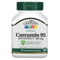 Curcumin 95 500 мг 45 веге капсули | 21st Century