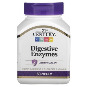 Digestive Enzymes 60 капсули | 21st Century Digestive Enzymes 60 капсули | 21st Century