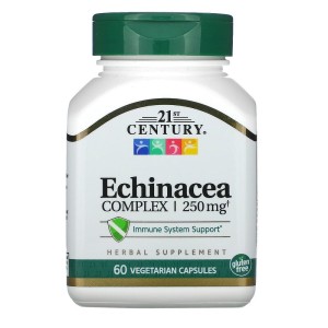 Echinacea Complex 250 мг 60 веге капсули | 21st Century