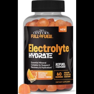 Electrolyte Hydrate Gummies - Електролитна Формула - Портокал | 60 chews