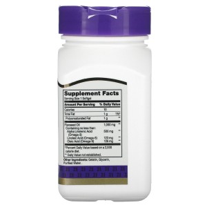 Flaxseed Oil (Ленено Масло) 1000 мг 60 дражета | 21st Century Flaxseed Oil (Ленено Масло) 1000 мг 60 дражета | 21st Century
