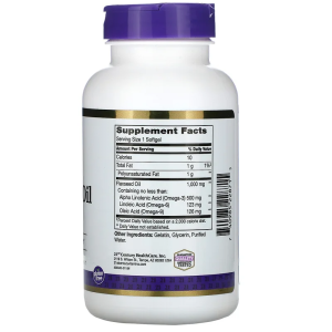 Flaxseed Oil (Ленено Масло) 1000 мг 120 дражета | 21st Century Flaxseed Oil (Ленено Масло) 1000 мг 120 дражета | 21st Century