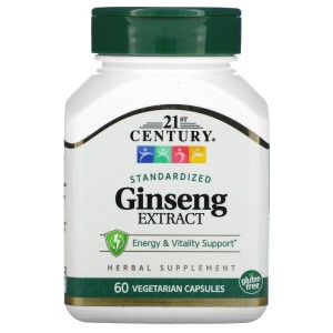 Ginseng Extract 60 веге капсули | 21st Century