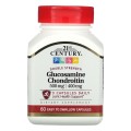 Glucosamine Chondroitin Double Strength 500 мг/400 мг 60 капсули | 21st Century