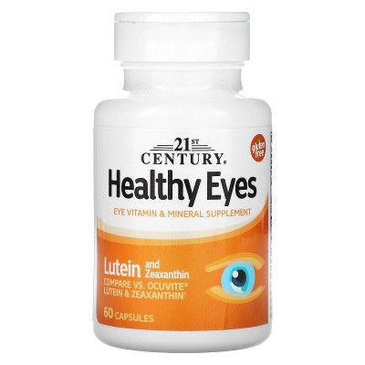 Healthy Eyes с Лутеин и Зеаксантин 60 капсули | 21st Century Healthy Eyes с Лутеин и Зеаксантин 60 капсули | 21st Century