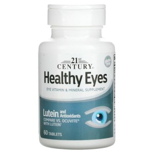 Healthy Eyes Lutein & Antioxidants 60 таблетки | 21st Century Healthy Eyes Lutein & Antioxidants 60 таблетки | 21st Century