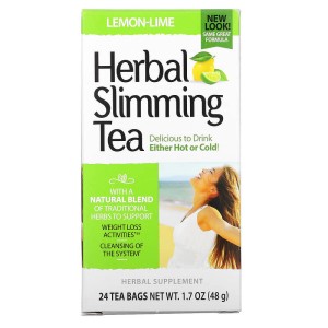 Herbal Slimming Tea Lemon Lime 24 пакетчета | 21st Century Herbal Slimming Tea Lemon Lime 24 пакетчета | 21st Century