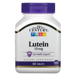 Lutein 10 мг 60 таблетки | 21st Century