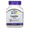 Lutein (Лутеин) 20 мг 60 гел-капсули | 21st Century