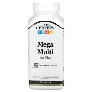 Mega Multi for Men 90 таблетки | 21st Century