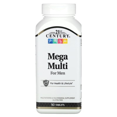 Mega Multi for Men 90 таблетки | 21st Century