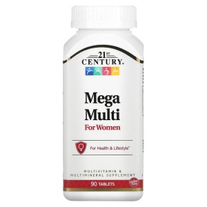 Mega Multi for Women 90 таблетки | 21st Century