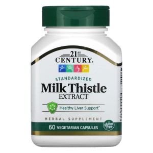 Milk Thistle Extract 60 веге капсули | 21st Century