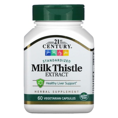 Milk Thistle Extract 60 веге капсули | 21st Century