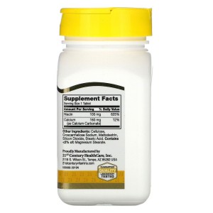 Niacin 100 мг 110 таблетки | 21st Century