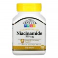 Niacinamide | Ниацинамид Витамин B-3 500 мг 110 таблетки | 21st Century