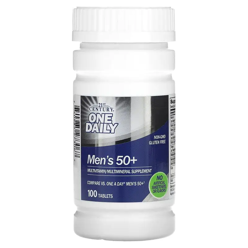 One Daily Men`s 50+ 100 таблетки | 21st Century One Daily Men`s 50+ 100 таблетки | 21st Century