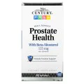 Prostate Health with Beta-Sitosterol 125 мг 60 гел-капсули | 21st Century Поддържа здравето на простатата с помощта на най-ефективните съставки Бори се с високите нива на естроген За нормален размер и структу Prostate Health with Beta-Sitosterol 125 мг 60
