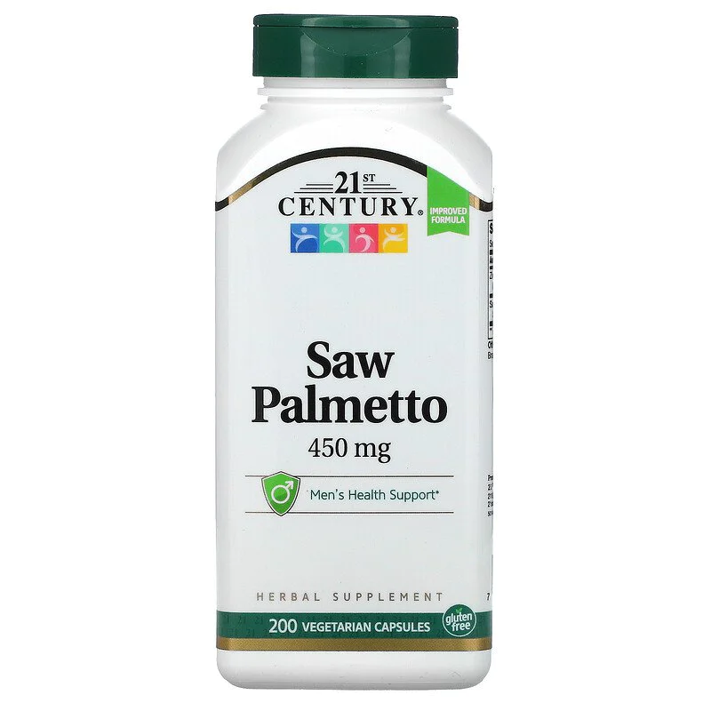 Saw Palmetto (Сао Палмето) 450 мг 200 веге капсули | 21st Century Сао Палмето 200 капсули | 21st Century HealthcareПредставяме Ви уникален продукт от 21st Century Healthcare – чудотворната билка Сао Палмето на капсули, достатъчни за цели 30 дни употре Сао Палмето 200 капсули | 21st Century Healthcare Представяме Ви уникален продукт от 21st Century Healthcare – чудотворната билка Сао Палмето на капсули, достатъчни за цели 30 дни употреба. Ако все още не сте чу Сао Палмето 200 капсули | 21st Century Heal