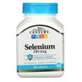 Selenium (Селен) 200 мкг 60 капсули | 21st Century