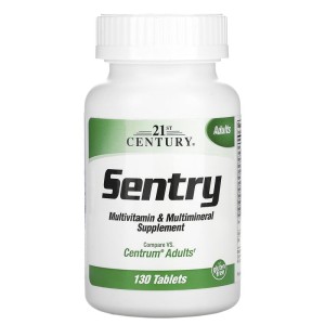 Sentry Adults Multivitamin & Multimineral 130 таблетки | 21st Century