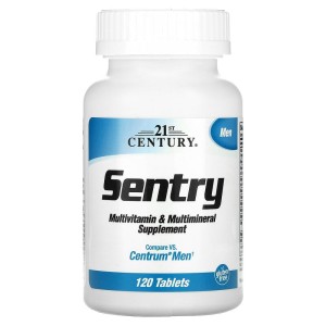 Sentry Men Multivitamin & Multimineral 120 таблетки | 21st Century