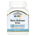Slow Release Iron 60 таблетки | 21st Century