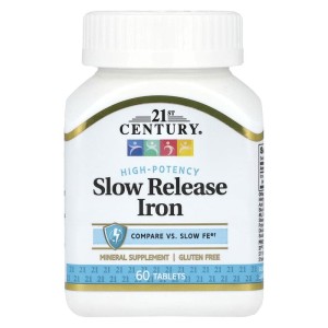 Slow Release Iron 60 таблетки | 21st Century