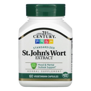 St. John's Wort Extract 300 мг 60 капсули | 21st Century