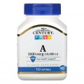 Vitamin A 10000 IU 110 гел-капсули | 21st Century
