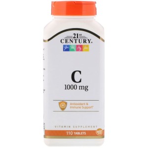 Vitamin C 1000 мг 110 таблетки | 21st Century