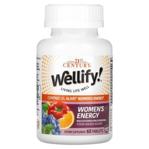 Wellify Women's Energy 65 таблетки | 21st Century