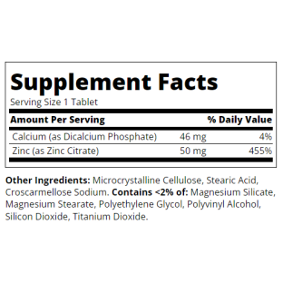Zinc Citrate 50 мг 360 таблетки | 21st Century