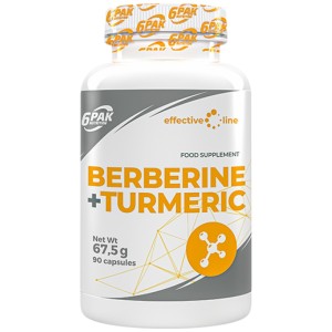 Berberine + Turmeric - 90 капсули | 6PAK Nutrition