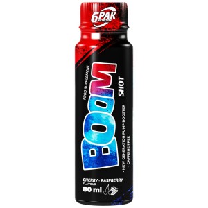 Boom Shot - Череша с малина 80 мл | 6PAK Nutrition