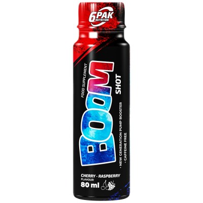 Boom Shot - Череша с малина 80 мл | 6PAK Nutrition