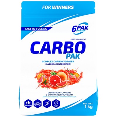 Carbo Pak - Грейпфрут 1000 г | 6PAK Nutrition