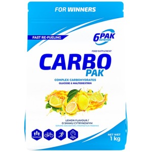 Carbo Pak - Лимон 1000 г | 6PAK Nutrition