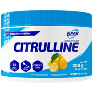 Citrulline Powder - Лимон 200 г | 6PAK Nutrition