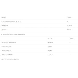 CLA + Green Tea - 90 капсули | 6PAK Nutrition CLA + Green Tea - 90 капсули | 6PAK Nutrition